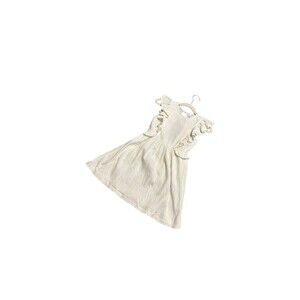 Zara | White Flutter Sleeve Dress | 6y